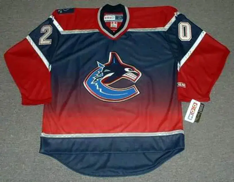 RYAN KESLER Vancouver Canucks 2003 CCM Throwback NHL Hockey Jersey
