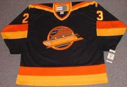 THOMAS GRADIN Vancouver Canucks 1985 CCM Vintage Throwback NHL Hockey Jersey