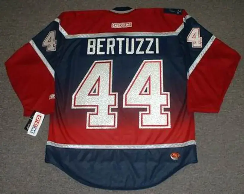 TODD BERTUZZI Vancouver Canucks 2002 CCM Throwback NHL Hockey Jersey 