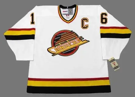TREVOR LINDEN Vancouver Canucks 1994 CCM Vintage Home NHL Hockey Jersey