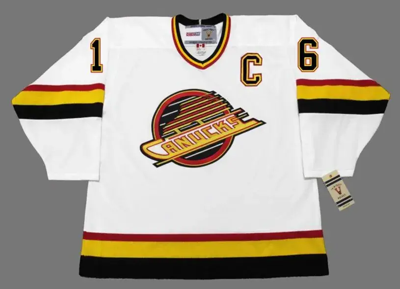 TREVOR LINDEN Vancouver Canucks 1994 CCM Vintage Home NHL Hockey Jersey