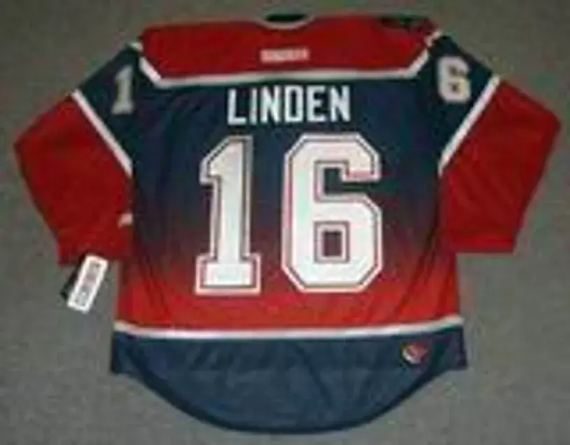 TREVOR LINDEN Vancouver Canucks 2002 CCM Throwback NHL Hockey Jersey 