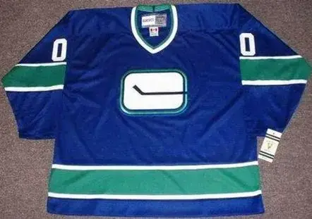 VANCOUVER CANUCKS 1970’s CCM Vintage Away Jersey Customized “Any Name & Number(s)”