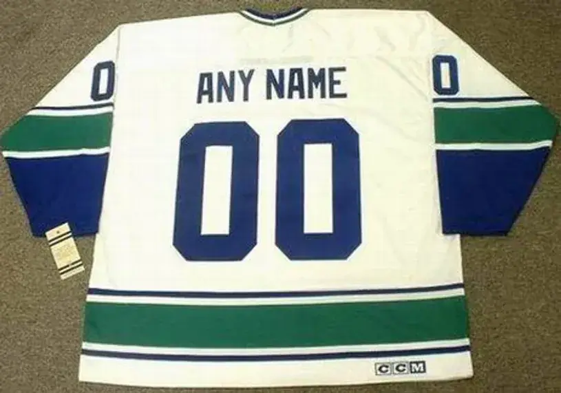 VANCOUVER CANUCKS 1970’s CCM Vintage Home Jersey Customized “Any Name & Number(s)” 