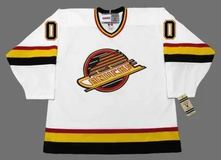 VANCOUVER CANUCKS 1990’s CCM Vintage Home Jersey Customized “Any Name & Number(s)”