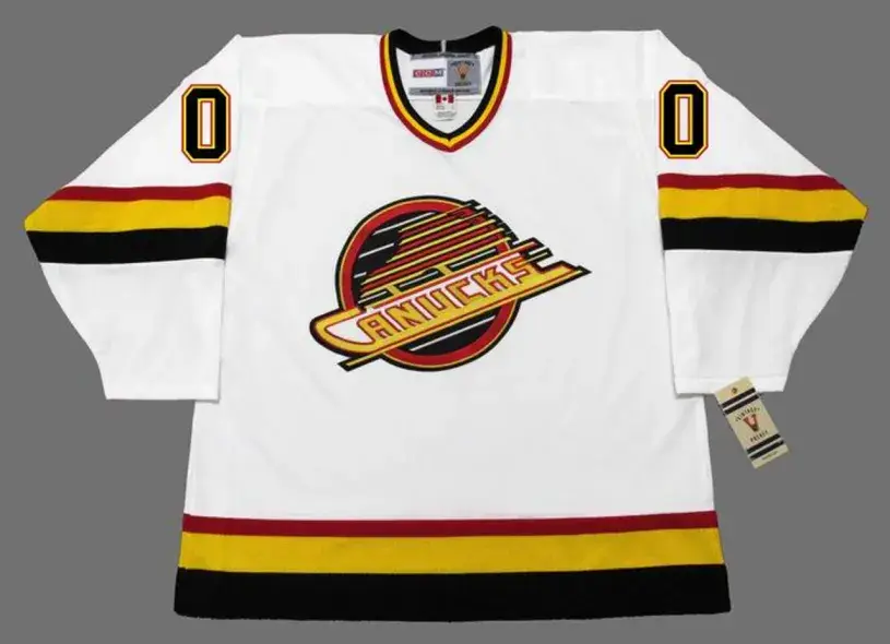 VANCOUVER CANUCKS 1990’s CCM Vintage Home Jersey Customized “Any Name & Number(s)”