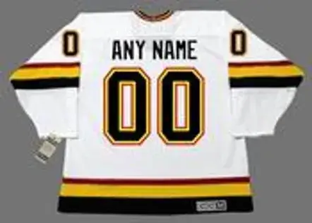 VANCOUVER CANUCKS 1990’s CCM Vintage Home Jersey Customized “Any Name & Number(s)” 