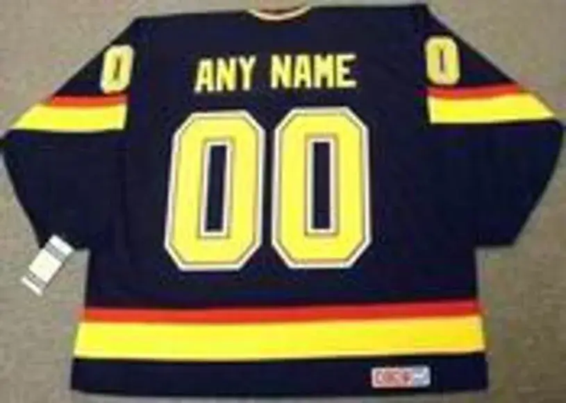 VANCOUVER CANUCKS 1990’s CCM Vintage Jersey Customized “Any Name & Number(s)” 