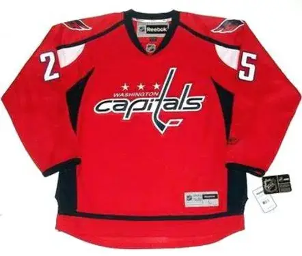 JASON CHIMERA Washington Capitals 2010 REEBOK Throwback NHL Hockey Jersey
