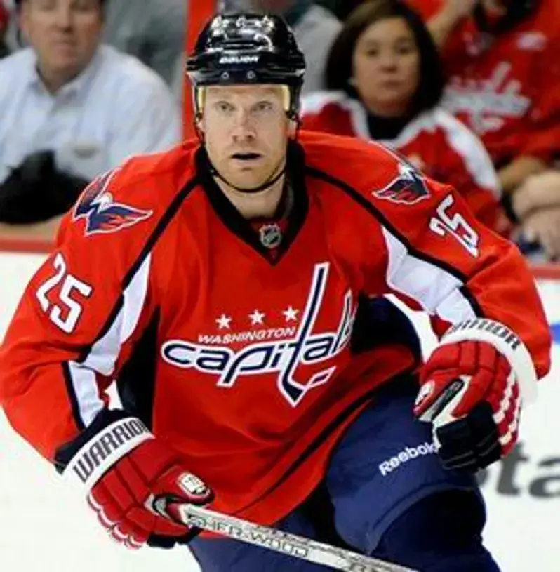 JASON CHIMERA Washington Capitals 2010 REEBOK Throwback NHL Hockey Jersey 