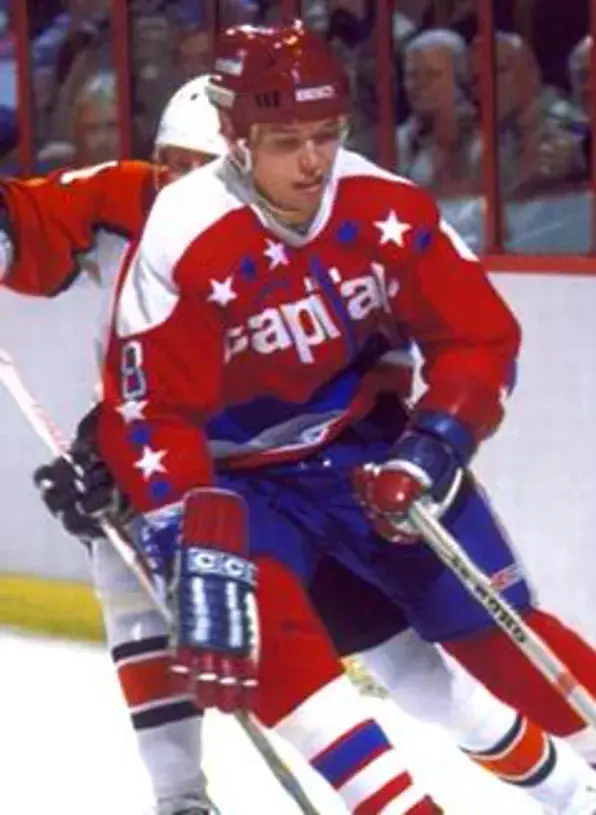 LARRY MURPHY Washington Capitals 1988 CCM Vintage Throwback NHL Hockey Jersey 