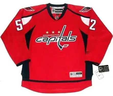 MIKE GREEN Washington Capitals 2010 REEBOK Throwback NHL Hockey Jersey