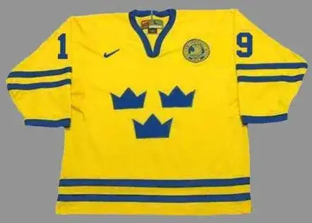 NICKLAS BACKSTROM 2006 Team Sweden Nike Throwback Hockey Jersey