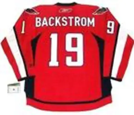 NICKLAS BACKSTROM Washington Capitals 2015 REEBOK Throwback NHL Hockey Jersey 