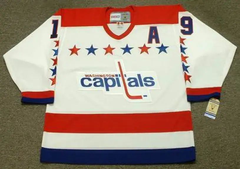NICKLAS BACKSTROM Washington Capitals CCM Vintage Throwback Away NHL Jersey