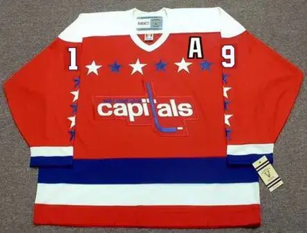 NICKLAS BACKSTROM Washington Capitals CCM Vintage Throwback Home NHL Jersey