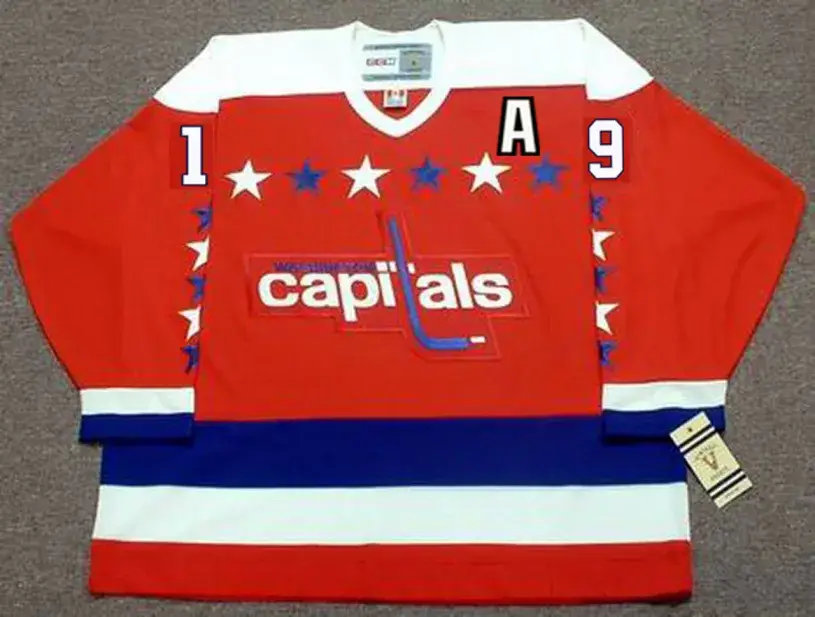 NICKLAS BACKSTROM Washington Capitals CCM Vintage Throwback Home NHL Jersey