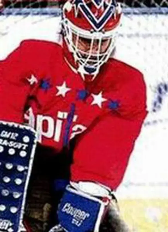 OLAF KOLZIG Washington Capitals 1994 CCM Vintage Throwback NHL Hockey Jersey 