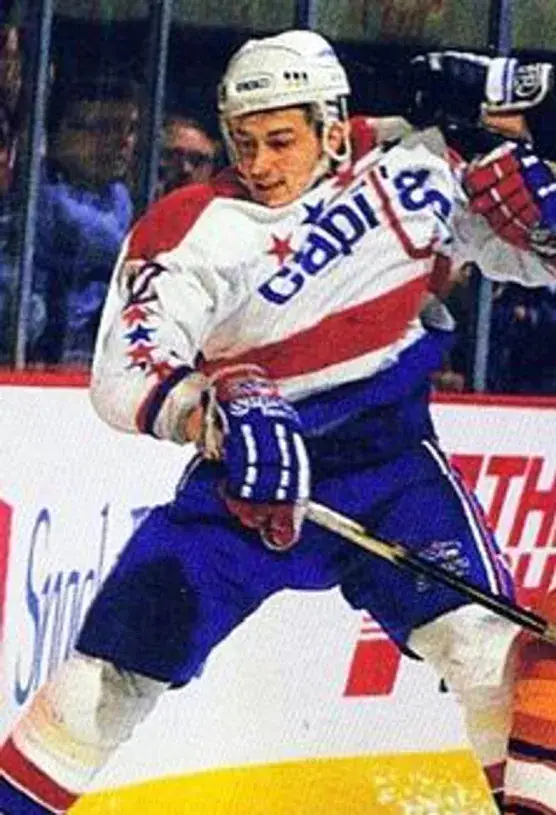 PETER BONDRA Washington Capitals 1990 CCM Vintage Throwback Home NHL Jersey 