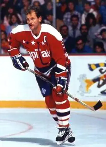 ROD LANGWAY Washington Capitals 1988 CCM Vintage Throwback NHL Hockey Jersey 