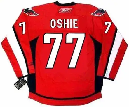 TJ OSHIE Washington Capitals 2015 REEBOK Throwback NHL Hockey Jersey 