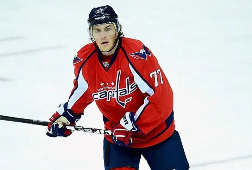 TJ OSHIE Washington Capitals 2015 REEBOK Throwback NHL Hockey Jersey 