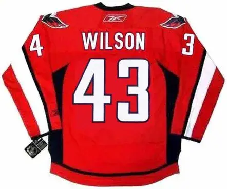 TOM WILSON Washington Capitals 2014 REEBOK Throwback NHL Hockey Jersey 