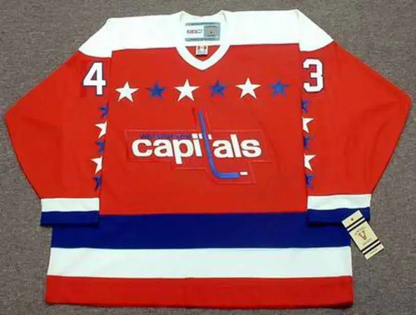 TOM WILSON Washington Capitals CCM Vintage Throwback Home NHL Jersey