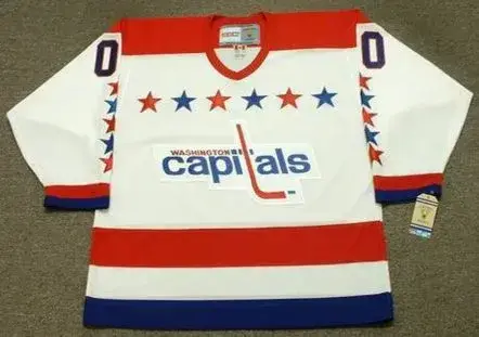 WASHINGTON CAPITALS 1980’s CCM Vintage Home NHL Jersey Customized “Any Name & Number(s)”