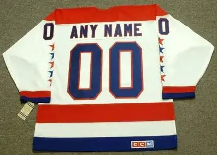 WASHINGTON CAPITALS 1980’s CCM Vintage Home NHL Jersey Customized “Any Name & Number(s)” 