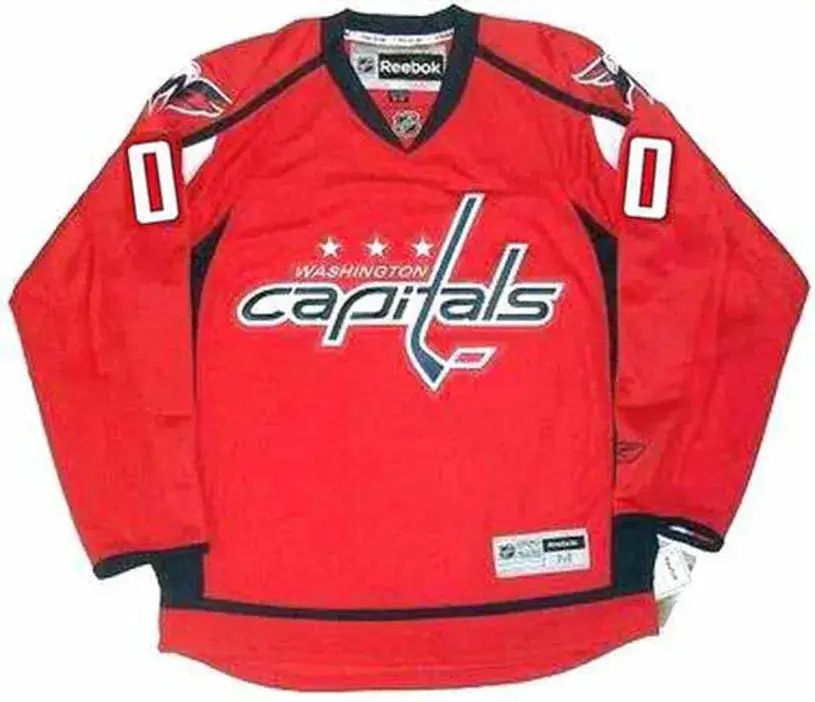WASHINGTON CAPITALS 2012 Reebok Throwback Jersey Customized “Any Name & Number(s)”