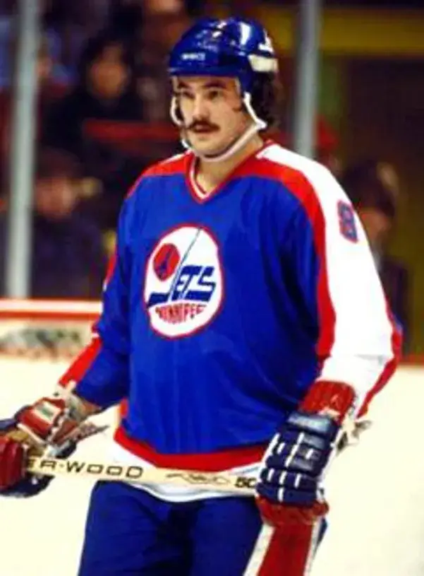 JIMMY MANN Winnipeg Jets 1979 CCM Vintage Throwback NHL Hockey Jersey 