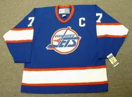 KEITH TKACHUK Winnipeg Jets 1993 Away CCM NHL Vintage Throwback Jersey