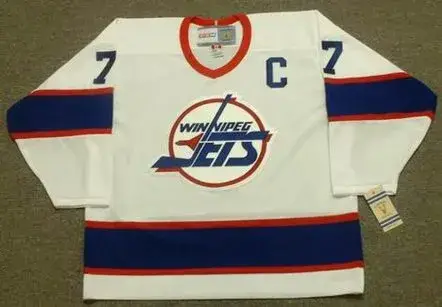 KEITH TKACHUK Winnipeg Jets 1993 CCM Vintage Throwback Home NHL Hockey Jersey