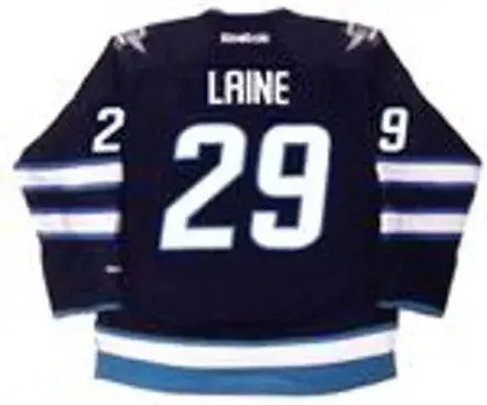 PATRIK LAINE Winnipeg Jets 2016 REEBOK Throwback NHL Hockey Jersey 