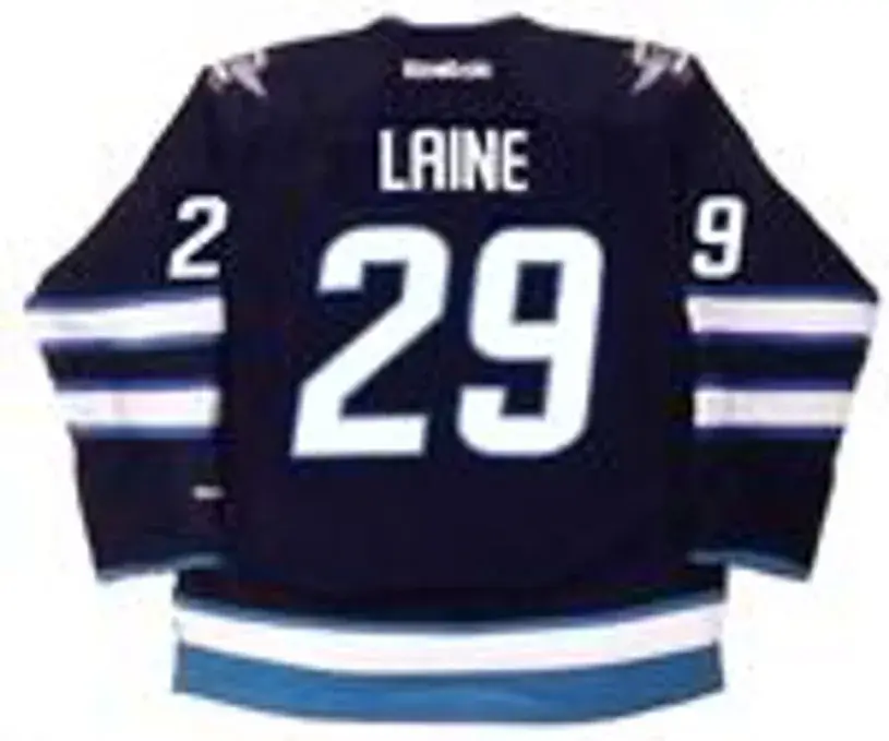 PATRIK LAINE Winnipeg Jets 2016 REEBOK Throwback NHL Hockey Jersey 
