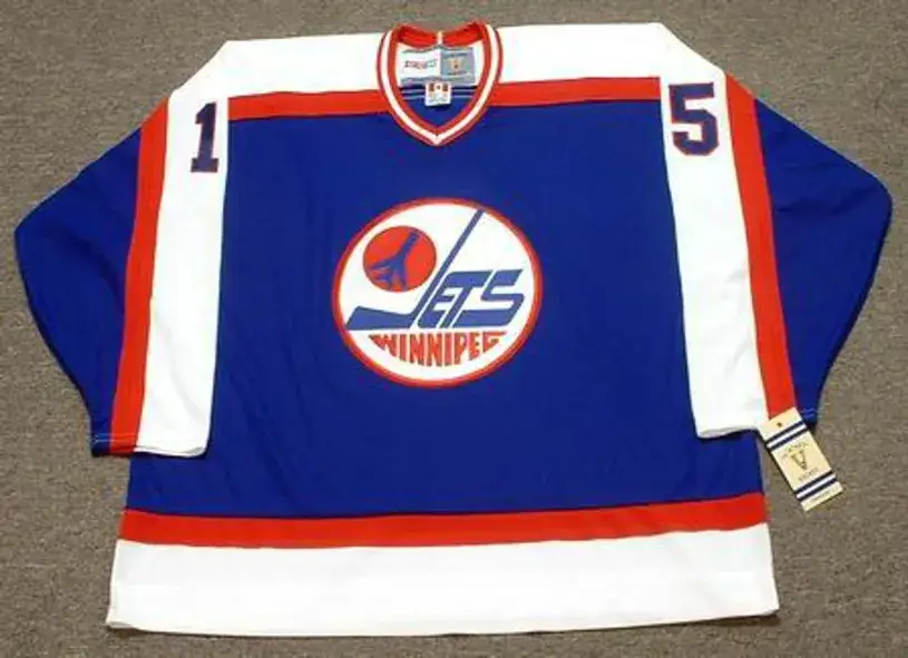 PAUL MacLEAN Winnipeg Jets 1984 CCM Vintage Throwback NHL Hockey Jersey