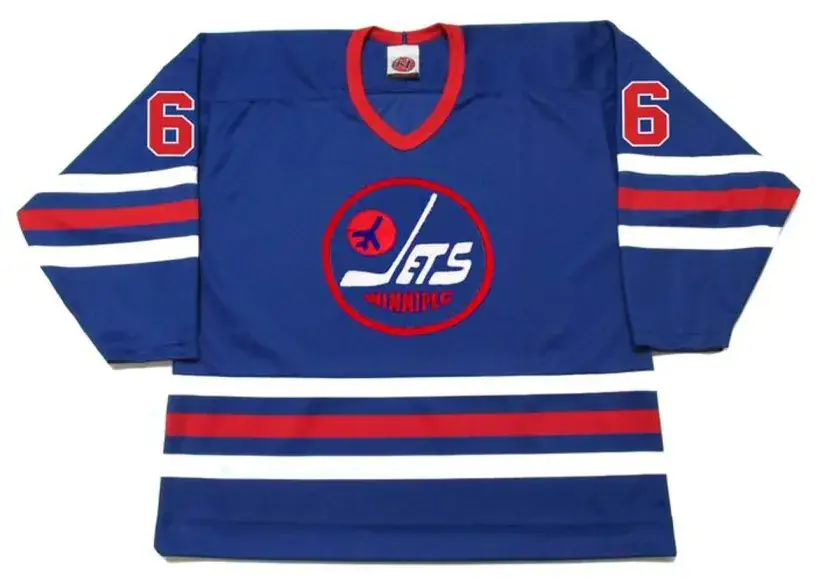 TED GREEN Winnipeg Jets 1975 WHA Throwback Hockey Jersey