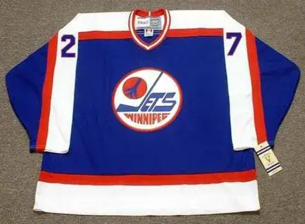 TEPPO NUMMINEN Winnipeg Jets 1989 Away CCM Throwback NHL Hockey Jersey