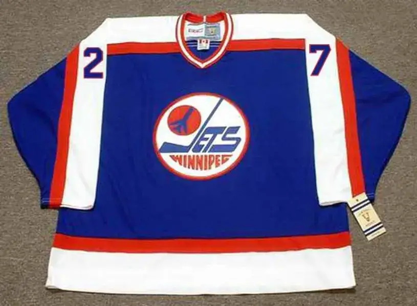 TEPPO NUMMINEN Winnipeg Jets 1989 Away CCM Throwback NHL Hockey Jersey