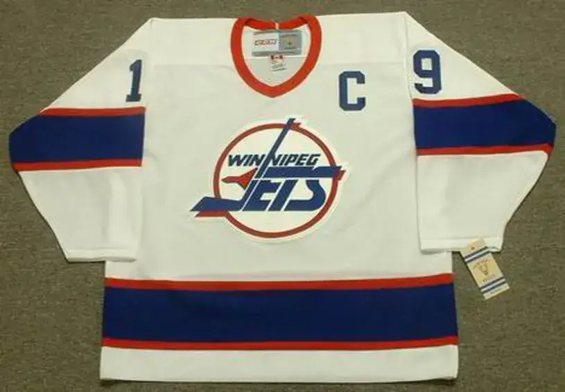 TROY MURRAY Winnipeg Jets 1991 CCM Vintage Throwback Home NHL Hockey Jersey