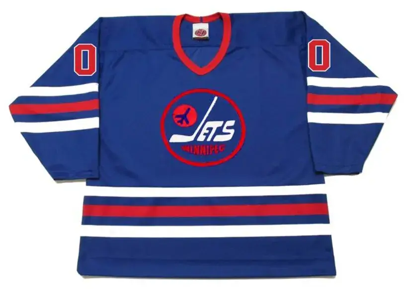 WINNIPEG JETS 1970’s WHA Throwback Hockey Jersey Customized “Any Name & Number(s)”