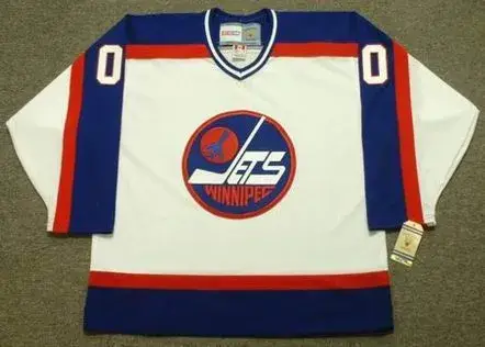 WINNIPEG JETS 1980’s CCM Vintage Home Jersey Customized “Any Name & Number(s)”