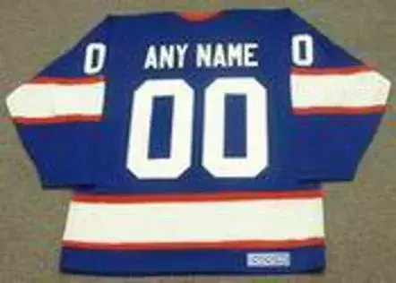 WINNIPEG JETS 1990’s CCM Vintage Away Jersey Customized “Any Name & Number(s)” 