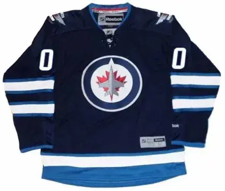 WINNIPEG JETS 2012 REEBOK Home Jersey Customized “Any Name & Number(s)”