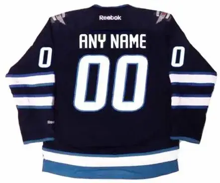WINNIPEG JETS 2012 REEBOK Home Jersey Customized “Any Name & Number(s)” 