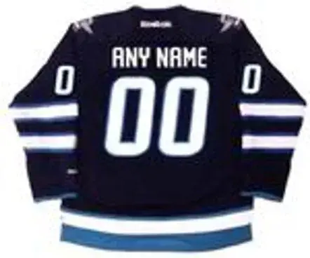 WINNIPEG JETS 2012 REEBOK Home Jersey Customized “Any Name & Number(s)” 