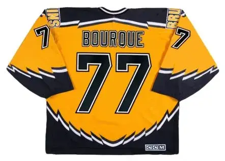RAYMOND BOURQUE Boston Bruins 1996 CCM Throwback NHL Hockey Jersey 