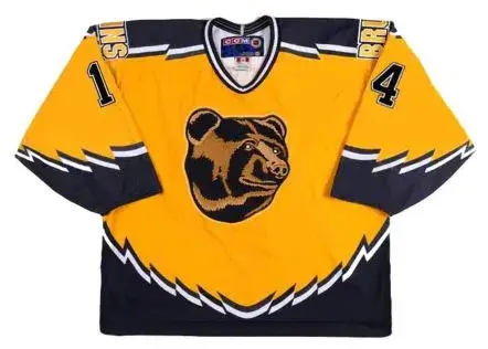 SERGEI SAMSONOV Boston Bruins 2001 CCM Throwback Alternate NHL Hockey Jersey