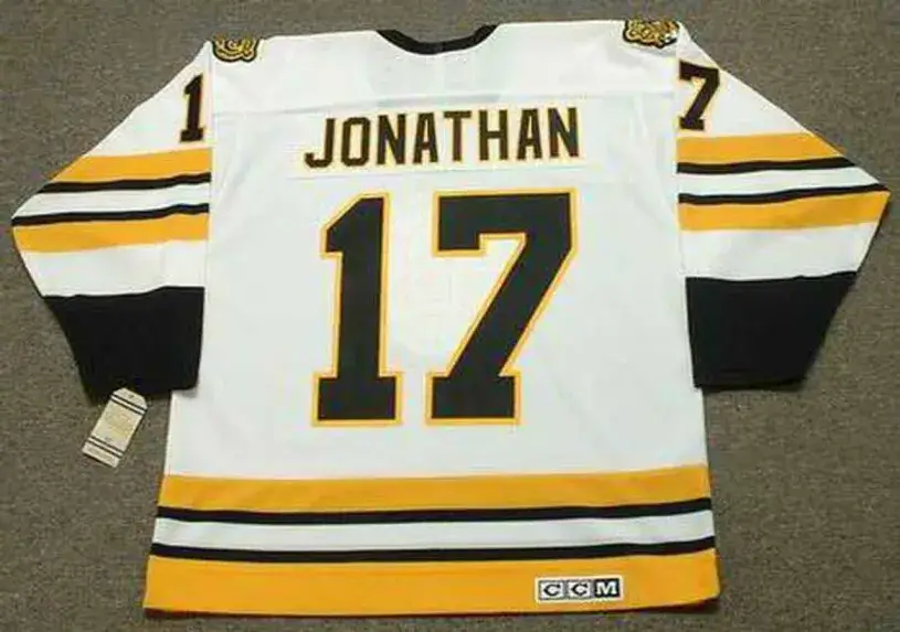 STAN JONATHAN Boston Bruins 1978 CCM Vintage Home NHL Hockey Jersey 